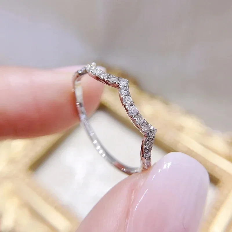 Eternity Ring, dünn & elegant