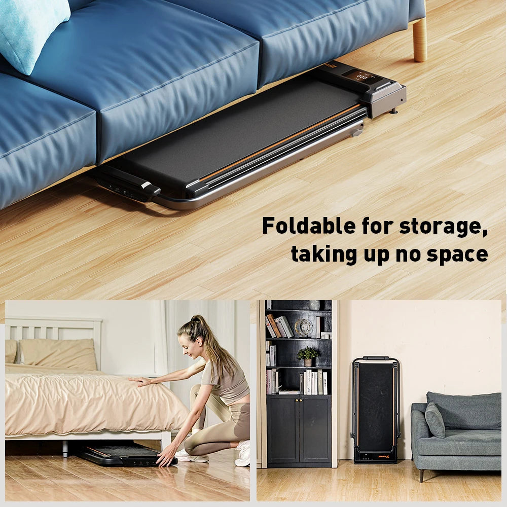 Formill FT51 2-in-1 Laufband für Zuhause, 1–10 km/h, leise & montagefrei