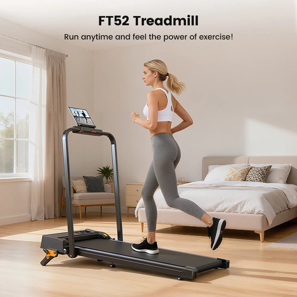 Formill FT51 2-in-1 Laufband für Zuhause, 1–10 km/h, leise & montagefrei