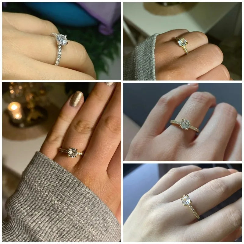 Eternity Ring, dünn & elegant