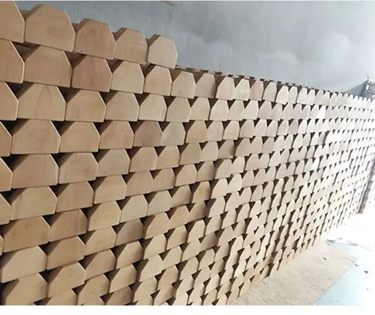 Holz Push-Up Ständer Parallettes mit rutschfestem Griff für Home Training