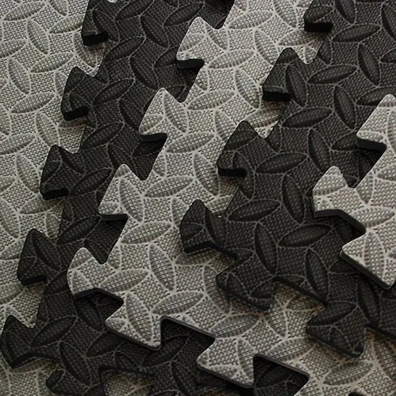 8/16 Stück Fitness Bodenmatten aus Schaumstoff, rutschfest & stoßdämpfend