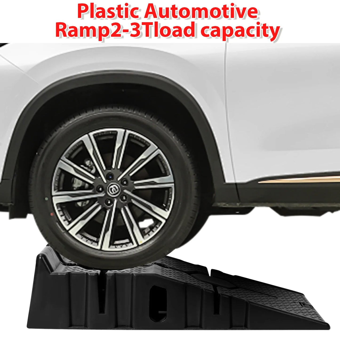 2er Set Auto Auffahrrampen 90 cm, 3T belastbar, rutschfest