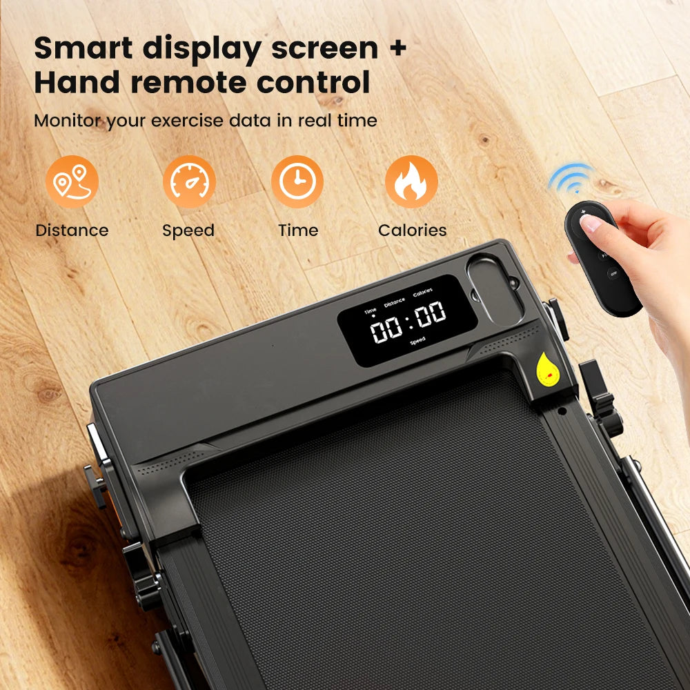 Formill FT51 2-in-1 Laufband für Zuhause, 1–10 km/h, leise & montagefrei