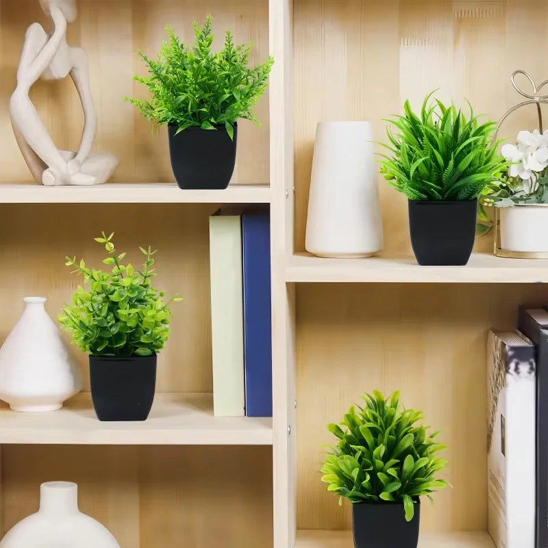 Künstliche Grünpflanze – Realistischer Deko-Zweig für Zuhause, Büro, Garten, Hochzeit & Party