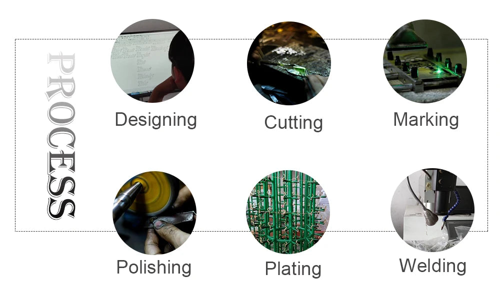 Personalisierte Namenskette aus Edelstahl für Damen