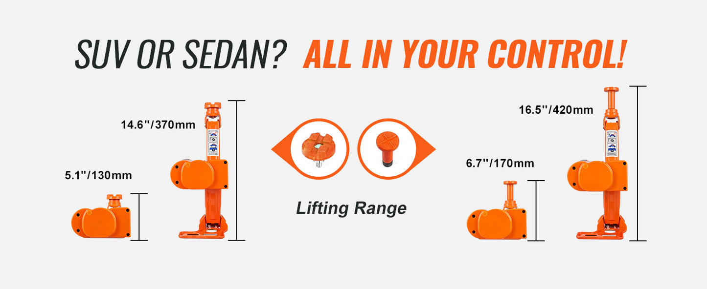 Elektrischer Auto Wagenheber 3T, 12V Scherenheber Set
